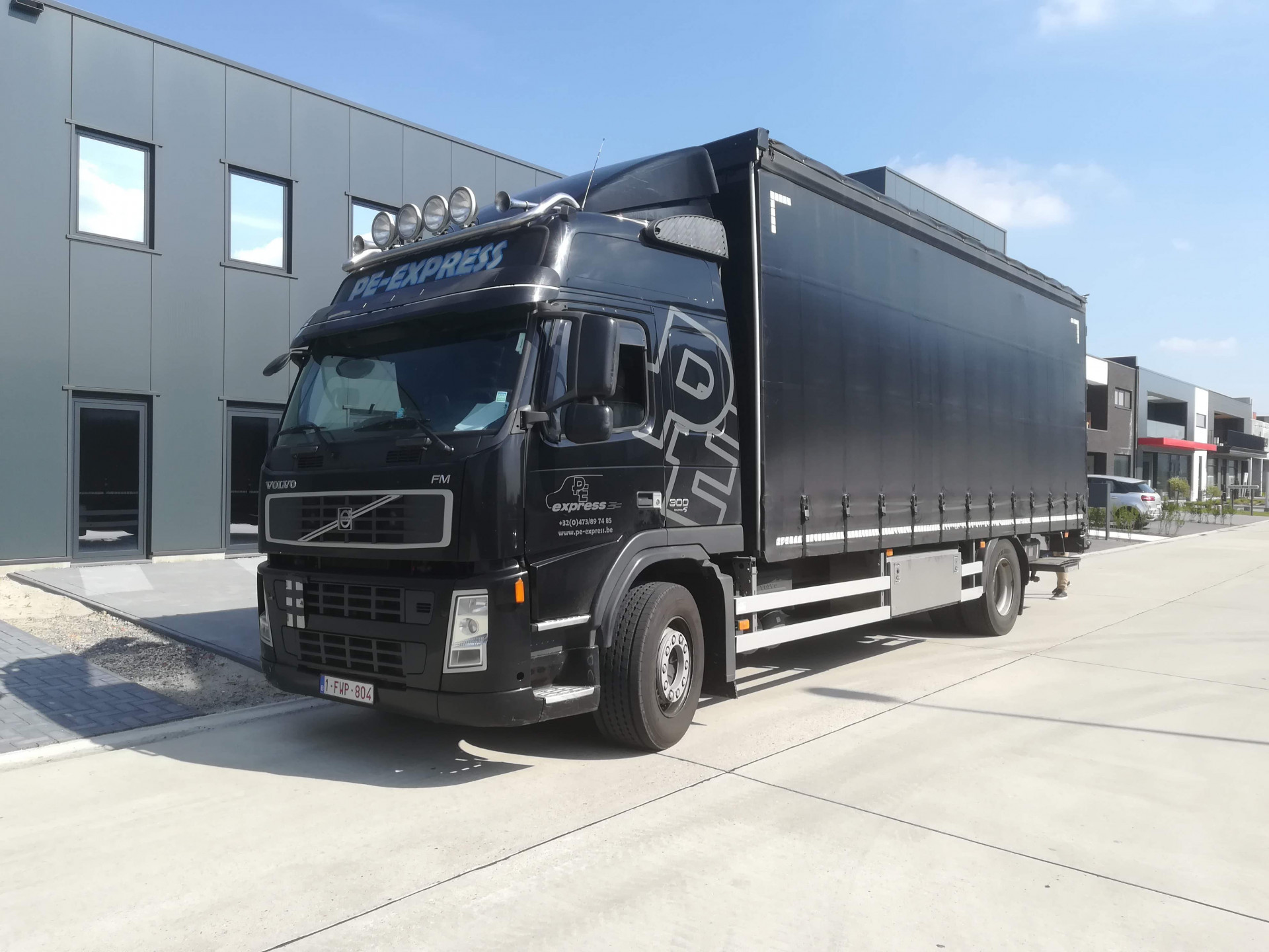 Volvo FM9 met slaapcabine